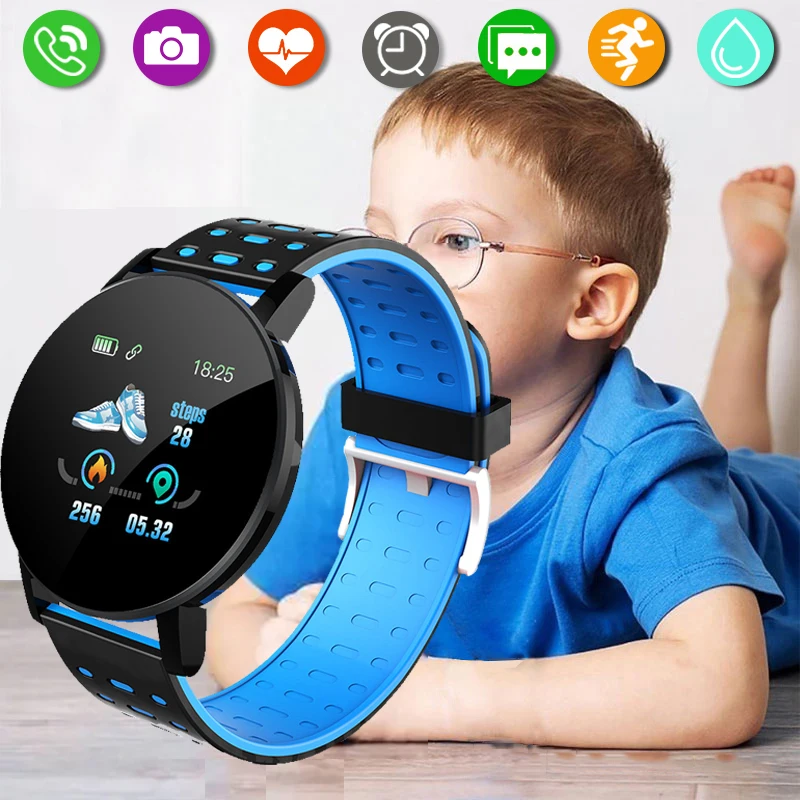 Smartwatch Digital Watches For Girls - 어린이 스포츠 스마트 워치 LED 디지털