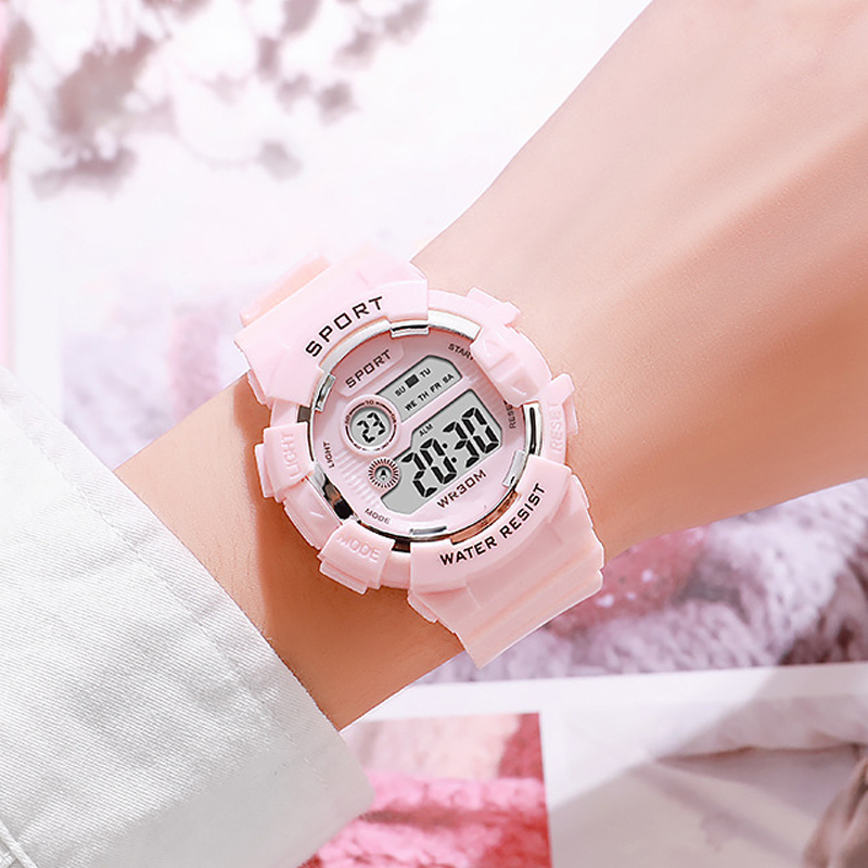 Smartwatch Watches For Boys - 패션 키즈 시계 빛나는 방수 스포츠