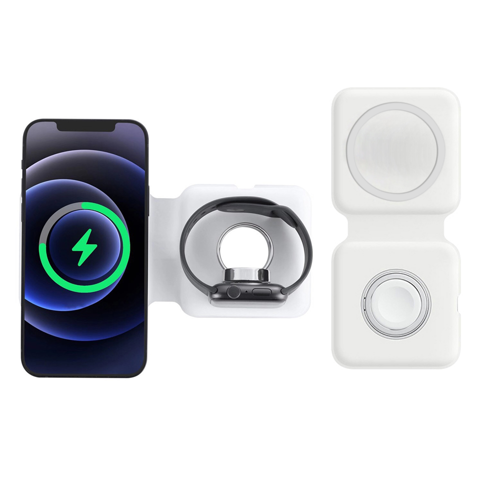 Xwatch Smartwatch - 2IN1 Magsafe duo 자기 무선 충전기