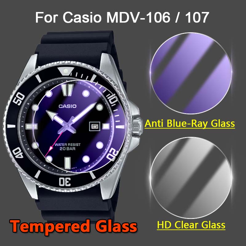 Casio Watches Smartwatch - 카시오 MDV-106 MDV-107 스마트 시계 2.5D