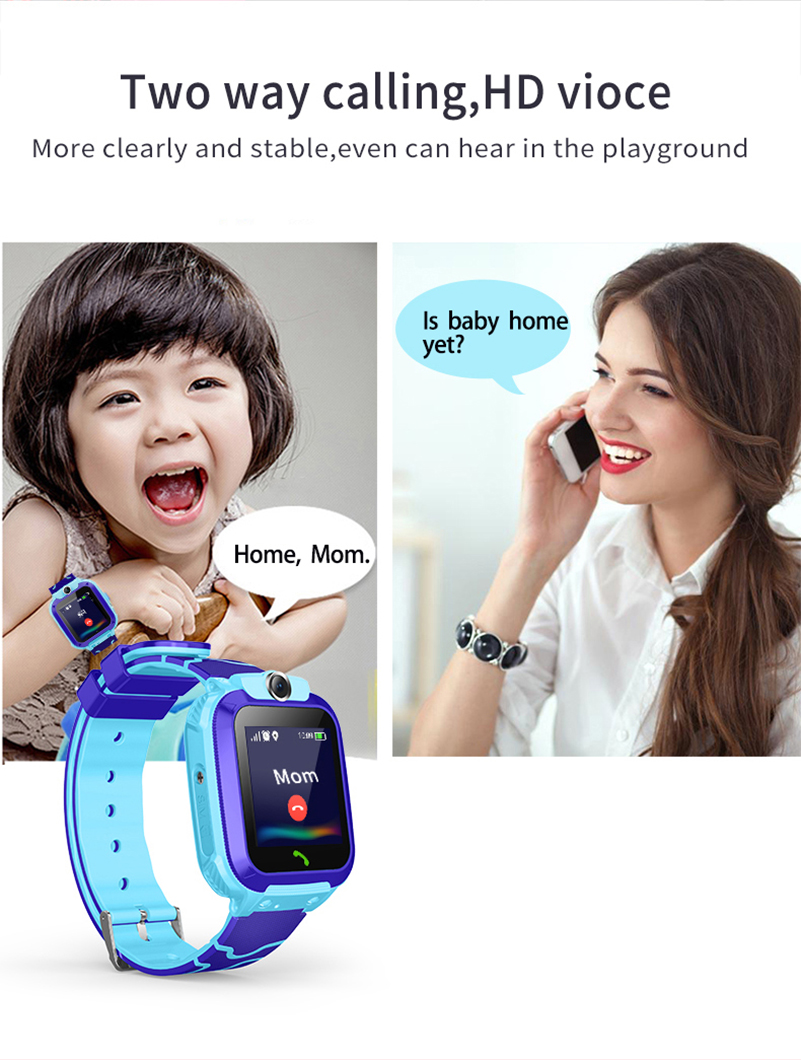 Smartwatch Watches For Boys - 2026 방수 스마트워치 키즈 SOS GPS
