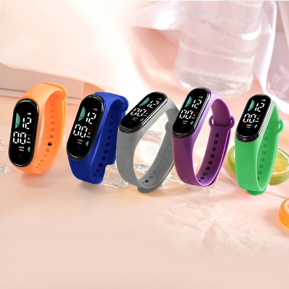 Smartwatch Watches For Boys - 어린이용 스마트 LED 디지털 만화 시계,