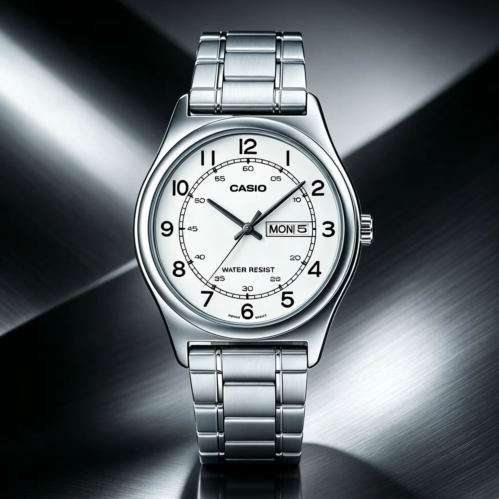 Casio Watches Smartwatch - 카시오 MTP-V006D | 스테인리스 스틸 남성용