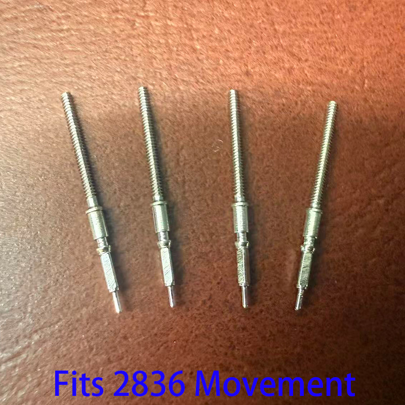 Watch Crown Stem - 2836 무브먼트 시계용 스틸 스템 크라운
