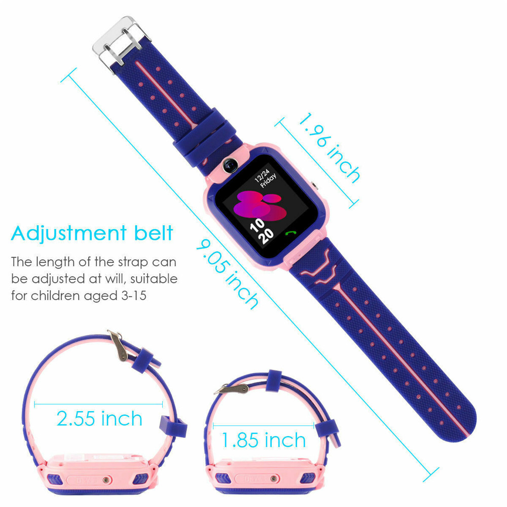 2G 어린이 스마트 시계 SOS 통화 LBS 위치 어린 - Smartwatch Digital Watches For Girls 리뷰 및 가격