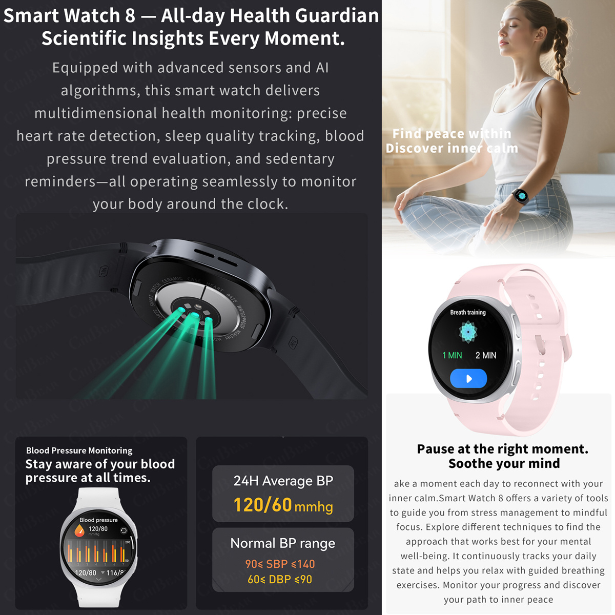 2026년 신형 시계 8 미니 GPS 트랙 스마트워치  - Heart Rate Gps Watch 리뷰 및 가격