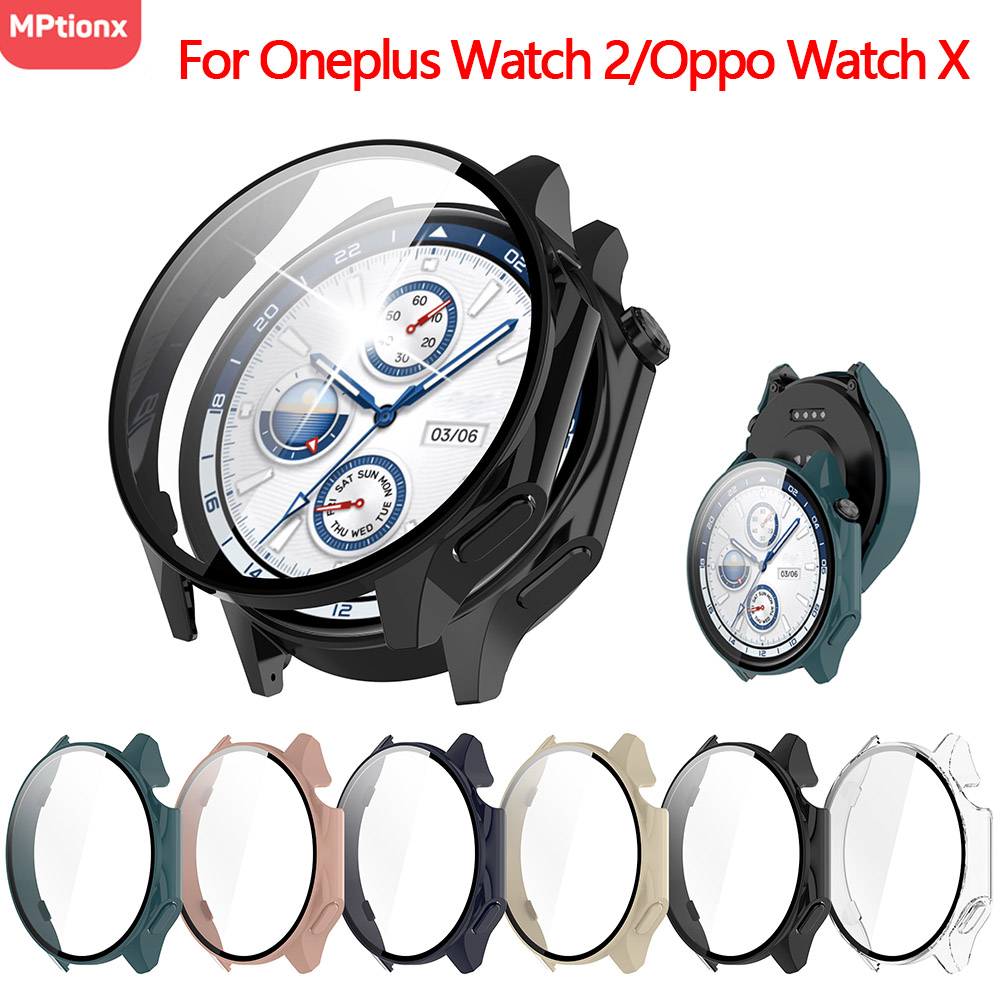 Oneplus Watch 2 용 PC 케이스 + 유리  - Xwatch Smartwatch 리뷰 및 가격