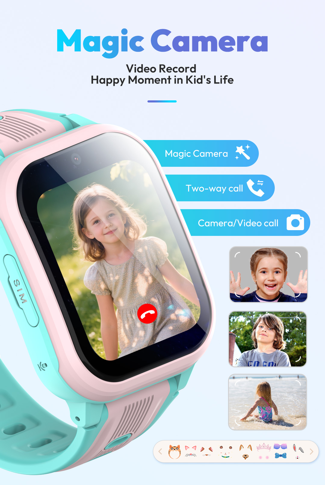 원렉스 4G 키즈 스마트워치 KT41 GPS 실시간 위 - Smartwatch Watches For Boys 리뷰 및 가격