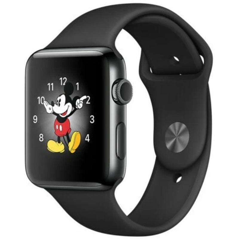 애플 워치 시리즈 2 스테인리스 스틸 42mm A175 - Smartwatch Refurbished Watches 리뷰 및 가격