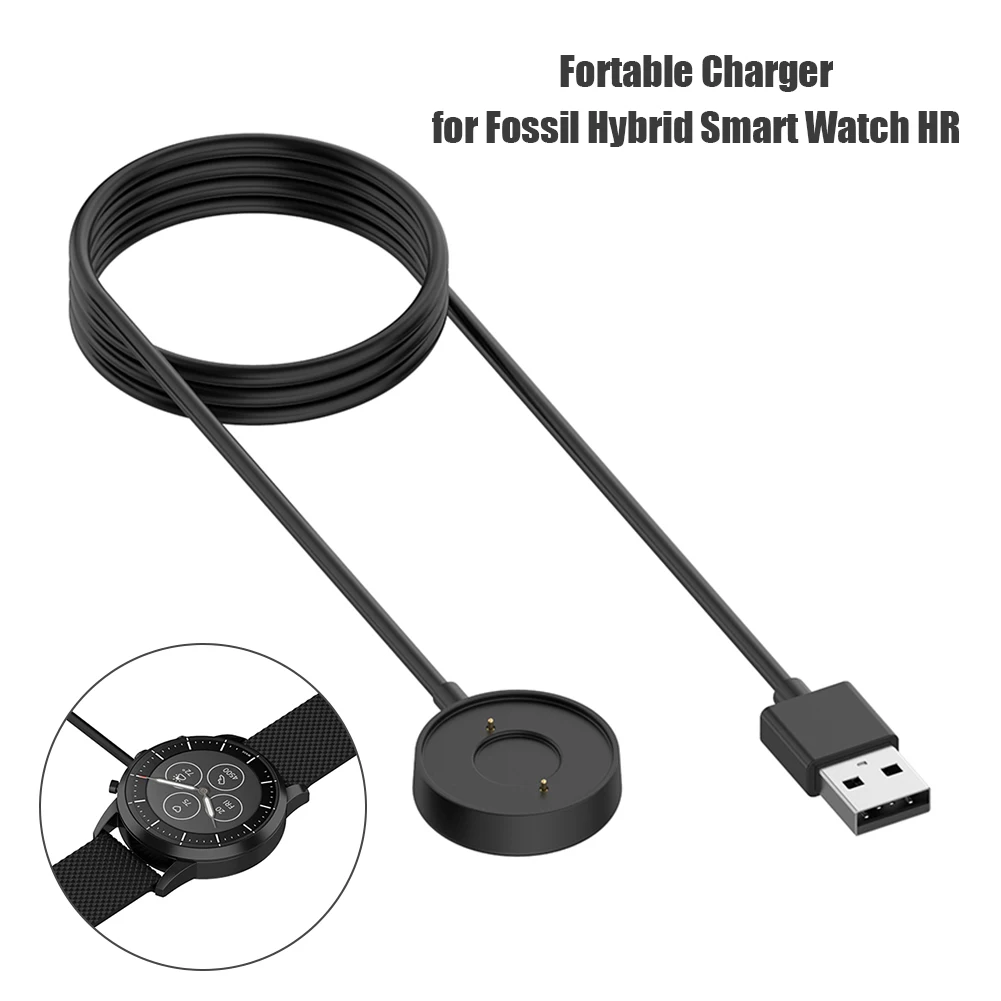 3 피트 케이블 USB 충전기 화석 하이브리드 HR S - Fossil Watches Smartwatch Hybrid 리뷰 및 가격