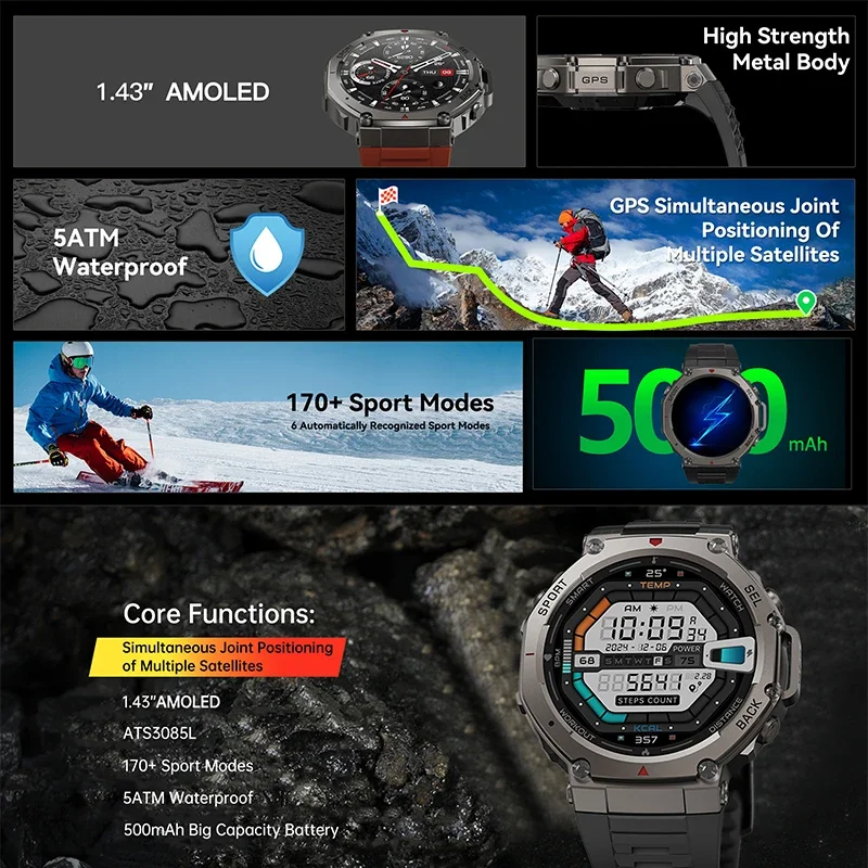2026 신형 군용 DM58 GPS 스마트워치 1.43 - Heart Rate Gps Watch 리뷰 및 가격
