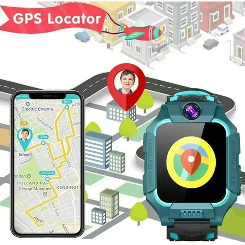 레노버 5G 키즈 스마트워치 남아 여아 선물용 GPS  - Smartwatch Watches For Boys 리뷰 및 가격