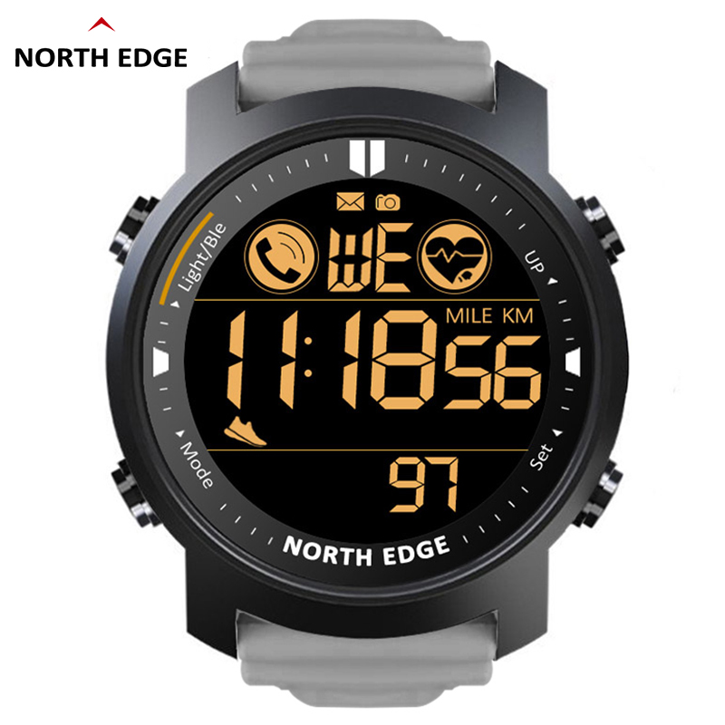 NORTH EDGE 남성용 스마트 워치, 심박수 모니터 - Smartwatch Running Watches For Men 리뷰 및 가격