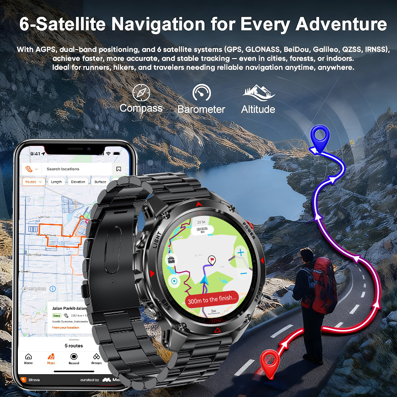 T-Rex 3 프로 밀리터리 등급 AGPS 스마트 워치 - Heart Rate Gps Watch 리뷰 및 가격