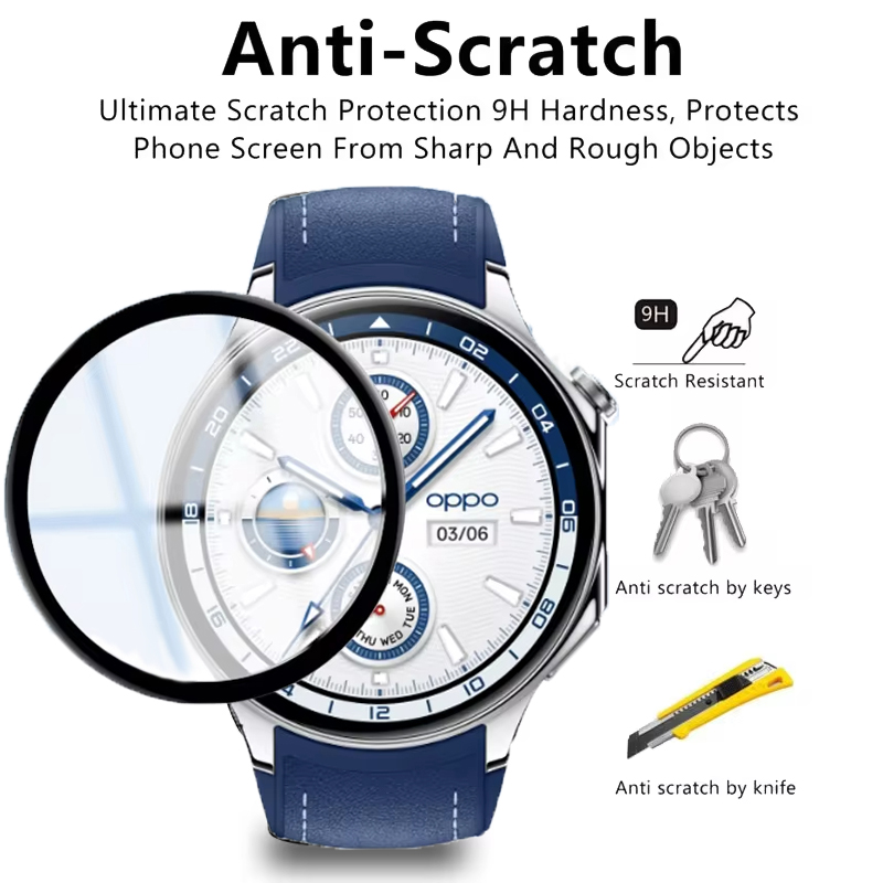 OPPO Watch X 용 화면 보호기 안티 스크래치  - Xwatch Smartwatch 리뷰 및 가격