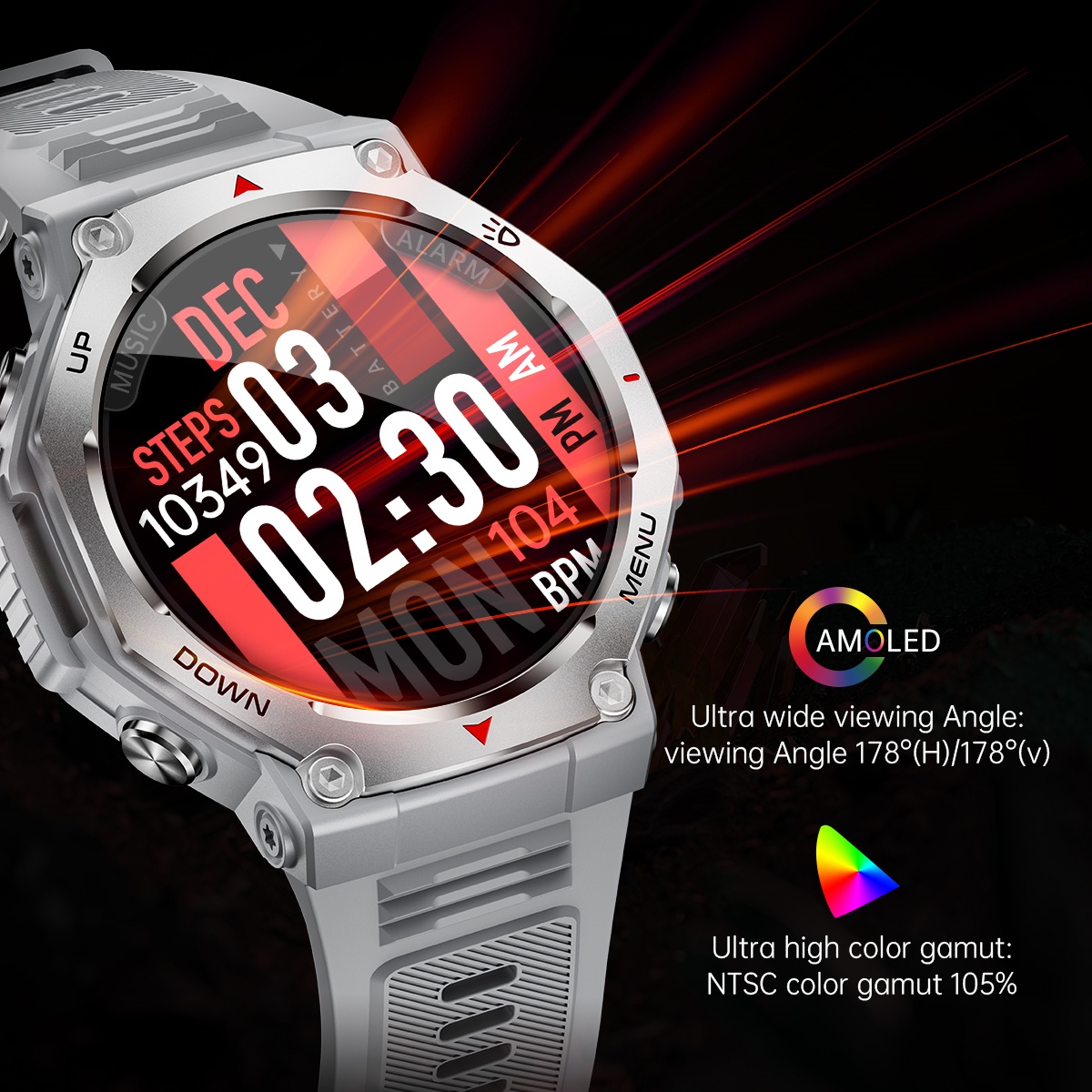 2025 Xiaomi 군용 스마트 워치 남성용 1.43 - Watch Vs Amazfit 리뷰 및 가격
