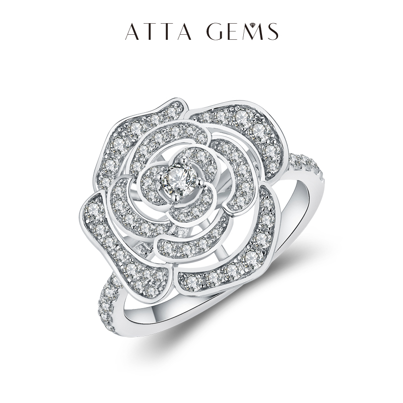 Attagems-여성용 1.5CT 모이사나이트 반지,  - Vs Smartwatch 리뷰 및 가격
