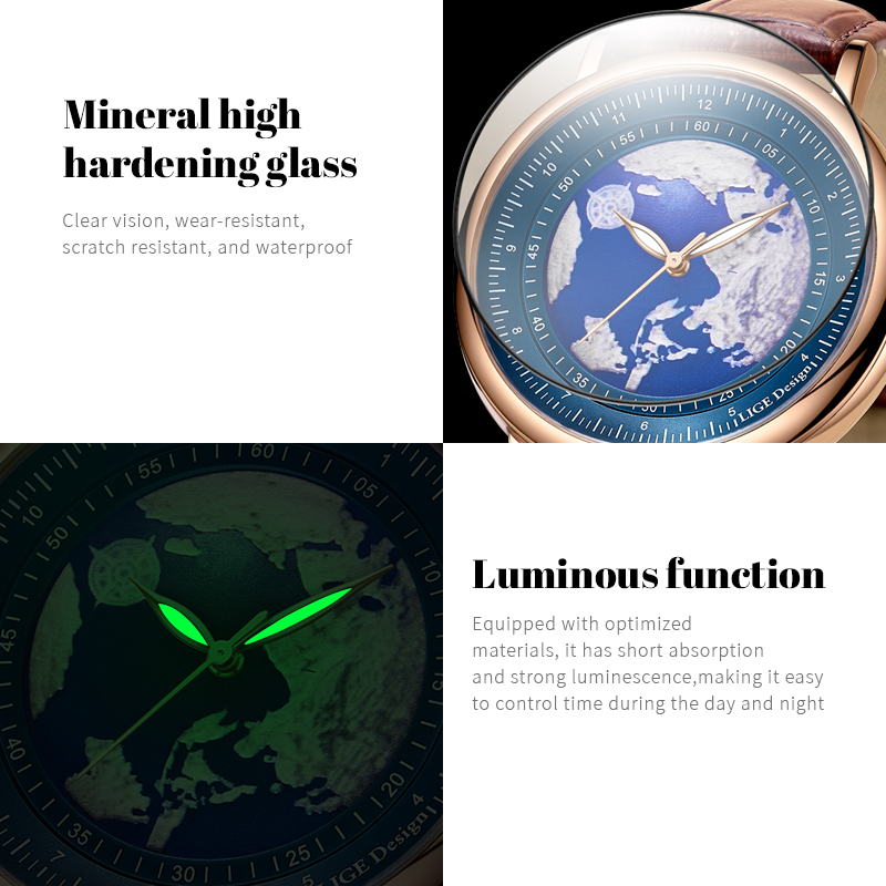 LIGE 2026 새로운 최고급 브랜드 명품 남성 손목 - Smartwatch Luxury Watches 리뷰 및 가격