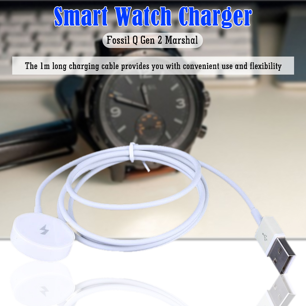 1m 스마트 워치 마그네틱 충전기 단락 보호 USB 충 - Fossil Watches Smartwatch Charger 리뷰 및 가격